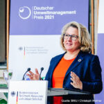 Preisverleihung durch Frau Ministerin Swenja Schulze