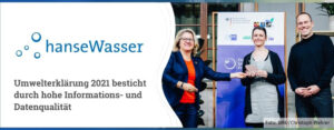 Preisträger - beste Umwelterklärung - hanseWasser Bremen